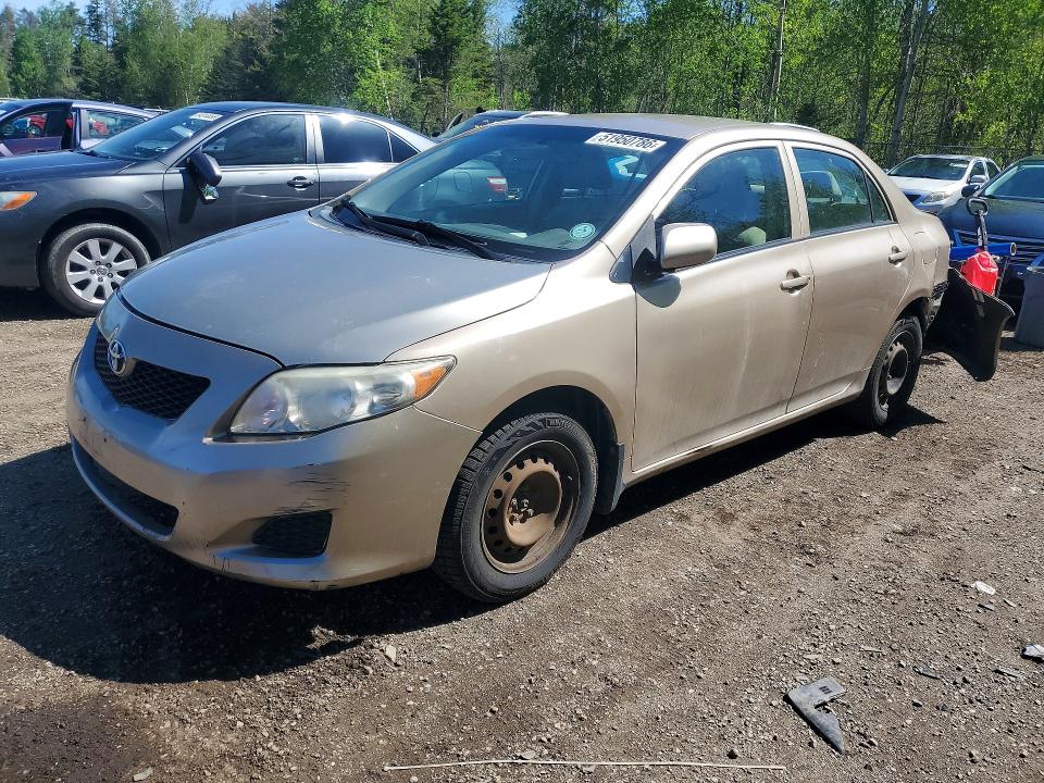 2009 Toyota Corolla მანქანა იყიდება აუქციონზე, vin: 2T1BU40E89C022847, აუქციონის ნომერი: 51950786