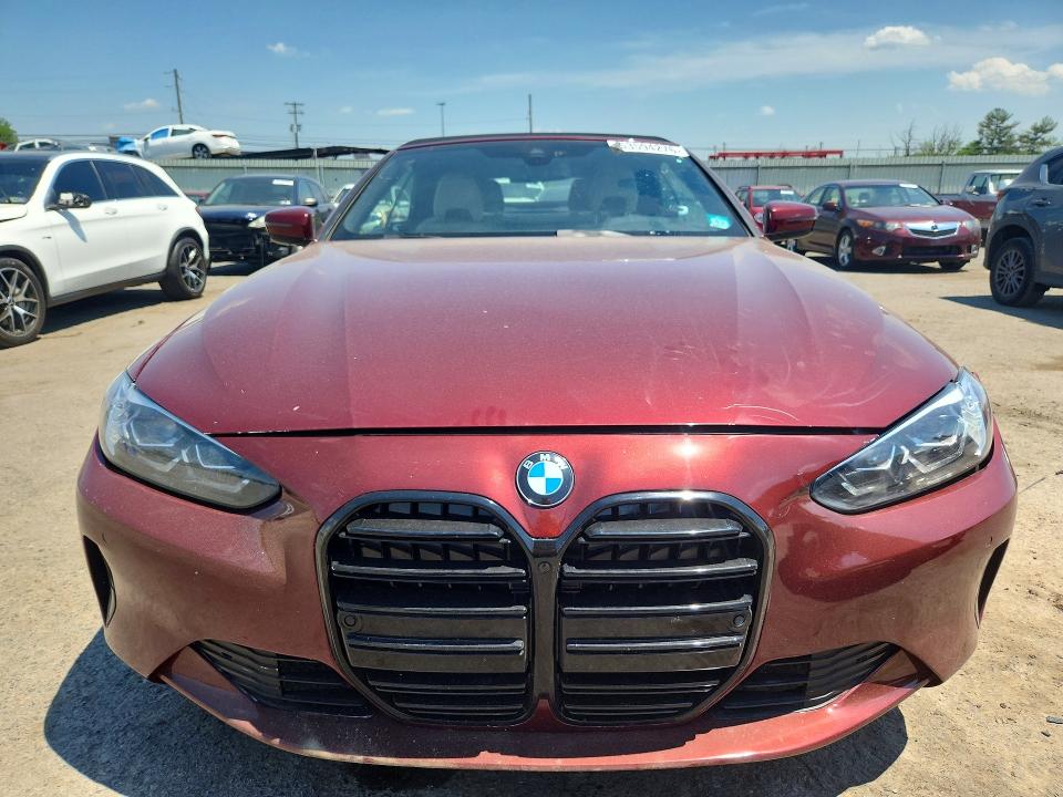 2022 Bmw 430i მანქანა იყიდება აუქციონზე, vin: WBA23AT08NCK16652, აუქციონის ნომერი: 53594276