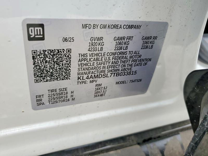 Продажа на аукционе авто 2026 Buick Encore Gx, vin: KL4AMDSL7TB033815, номер лота: 54292696
