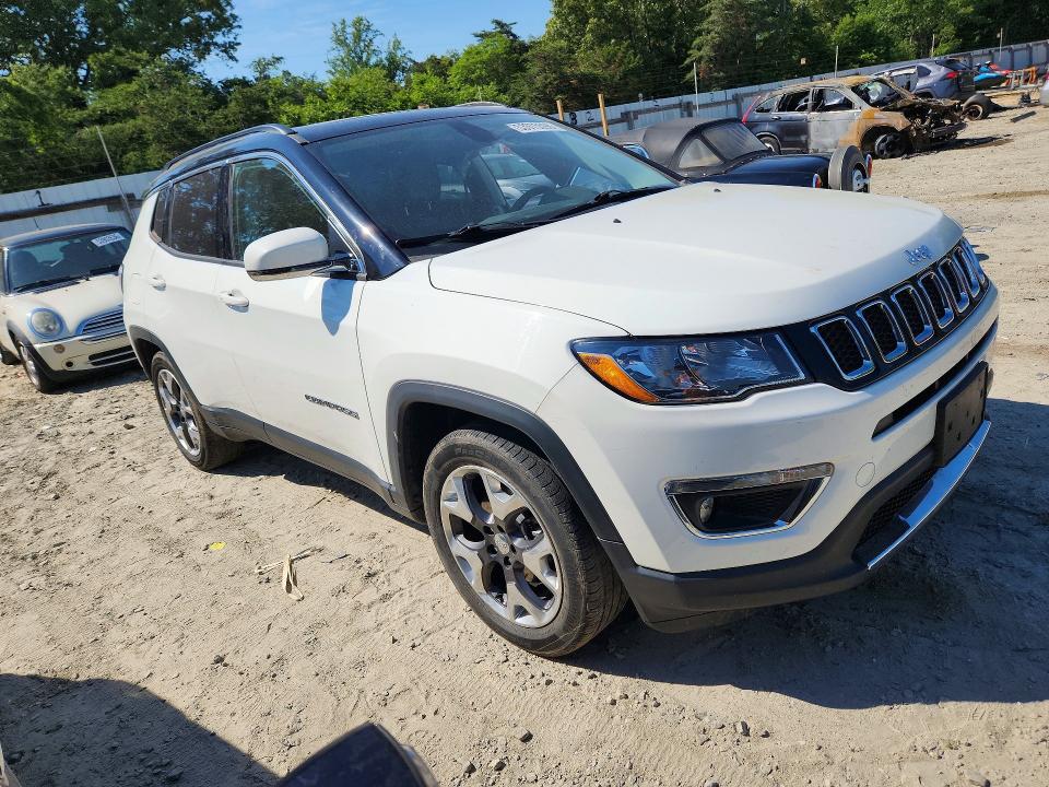 Продаж на аукціоні авто 2018 Jeep Compass, vin: 3C4NJCCB6JT240305, номер лоту: 53975596