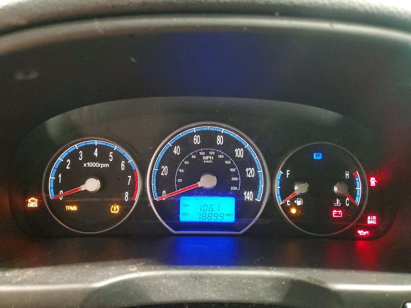 54242696 :رقم المزاد ، 5NMSG73D99H269820 vin ، 2009 Hyundai Santa Fe مزاد بيع
