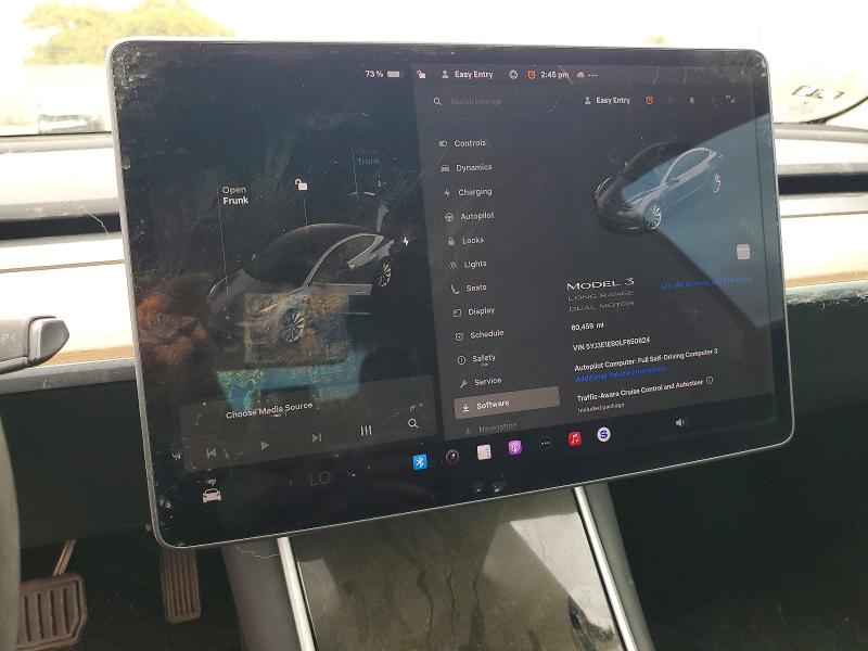 Продажа на аукционе авто 2020 Tesla Model 3, vin: 5YJ3E1EB0LF650824, номер лота: 53593346