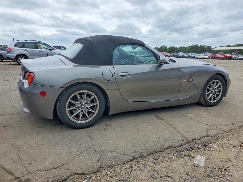 2003 Bmw Z4 მანქანა იყიდება აუქციონზე, vin: 4USBT33463LS46242, აუქციონის ნომერი: 52645546
