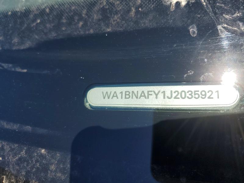 Продажа на аукционе авто 2018 Audi Q5, vin: WA1BNAFY1J2035921, номер лота: 52491976