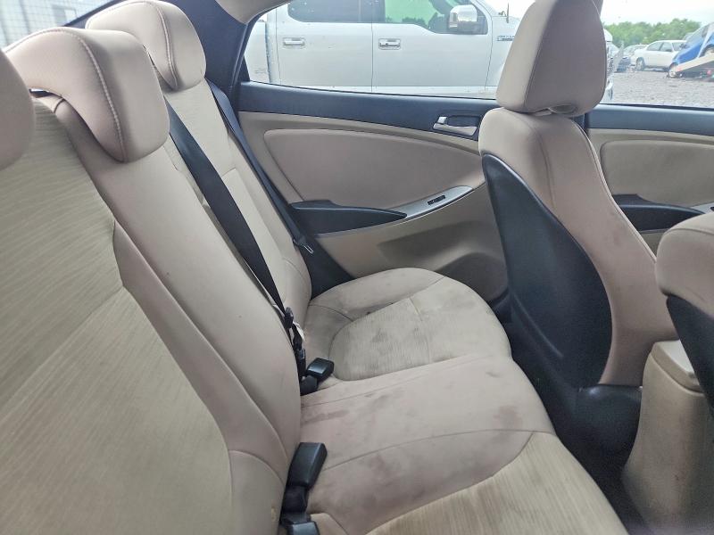 55159436 :رقم المزاد ، KMHCT4AE2HU374972 vin ، 2017 Hyundai Accent مزاد بيع