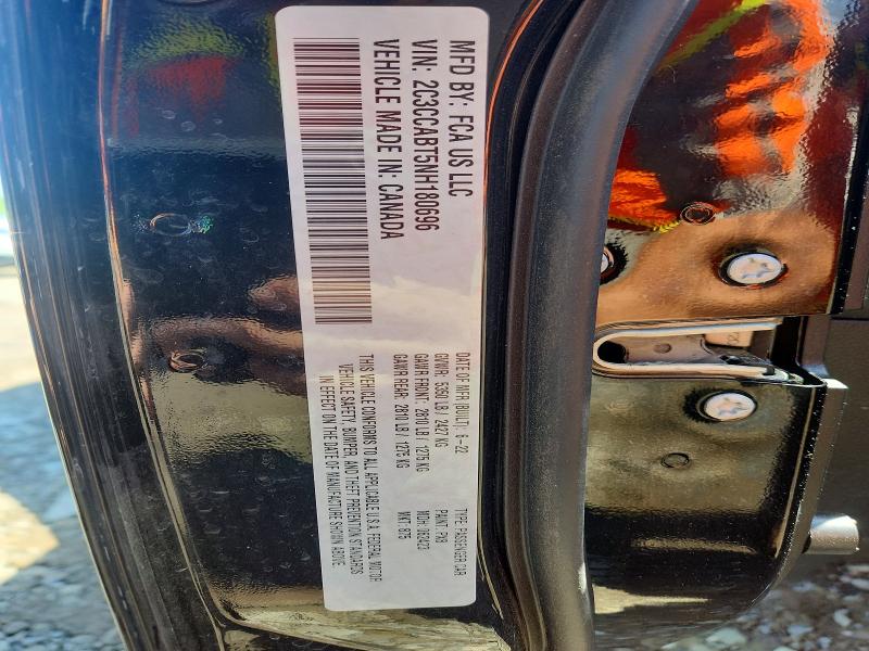 2022 Chrysler 300 მანქანა იყიდება აუქციონზე, vin: 2C3CCABT5NH180696, აუქციონის ნომერი: 52894216
