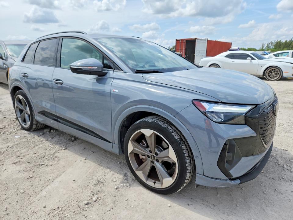2024 Audi Q4 E-tron მანქანა იყიდება აუქციონზე, vin: WA1LUBFZ9RP084319, აუქციონის ნომერი: 53407906