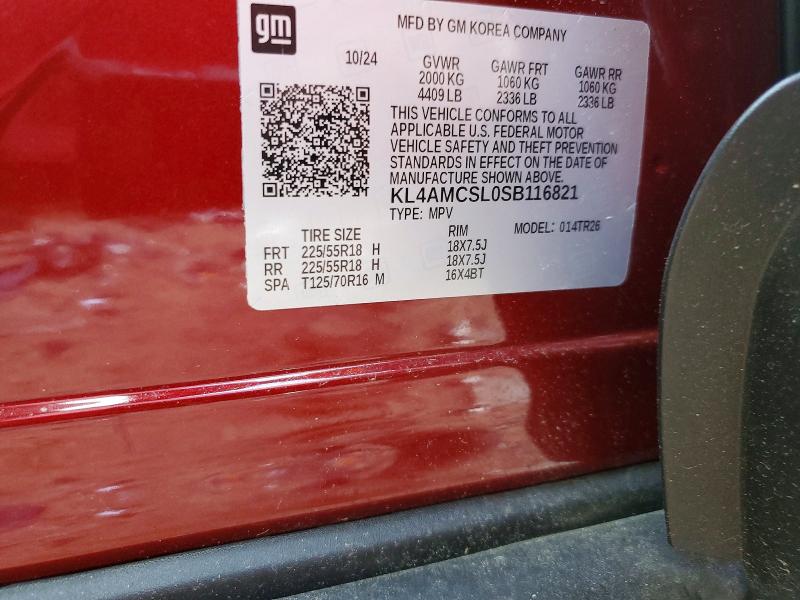 Продажа на аукционе авто 2025 Buick Encore Gx, vin: KL4AMCSL0SB116821, номер лота: 52262186