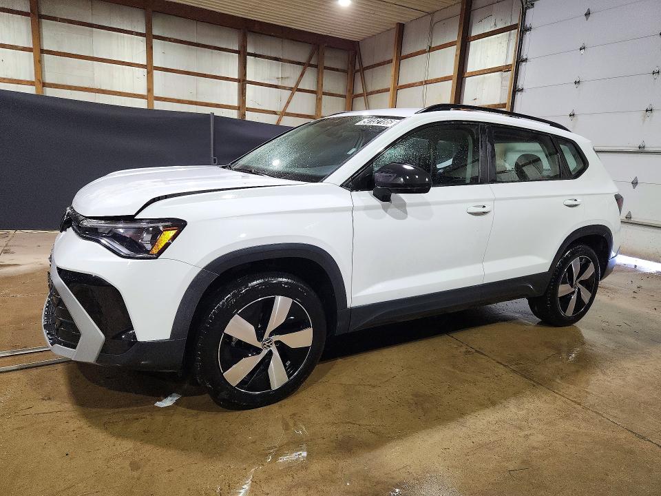 54152186 :رقم المزاد ، 3VV8C7B24SM032243 vin ، 2025 Volkswagen Taos مزاد بيع