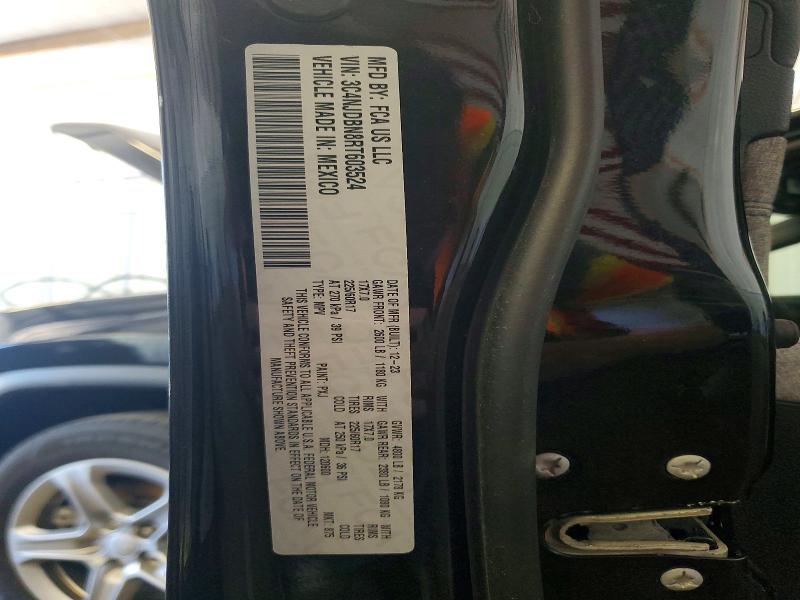Продажа на аукционе авто 2024 Jeep Compass, vin: 3C4NJDBN8RT603524, номер лота: 55071096