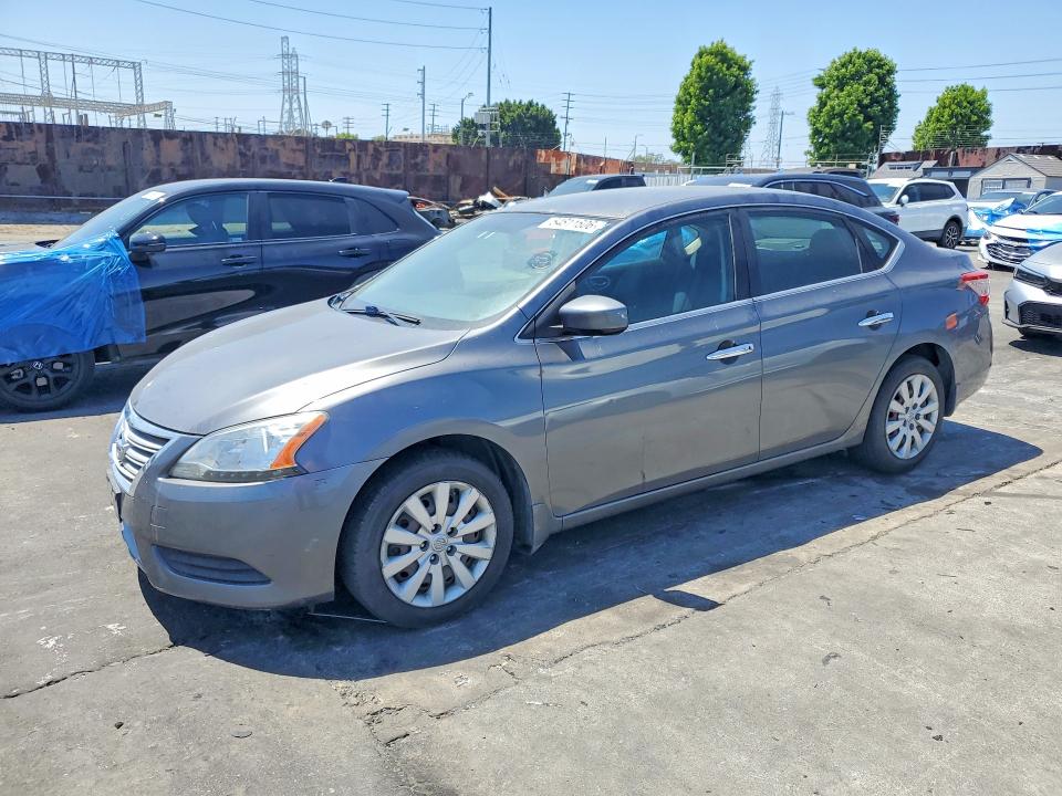 2015 Nissan Sentra მანქანა იყიდება აუქციონზე, vin: 3N1AB7AP1FL673462, აუქციონის ნომერი: 54811606