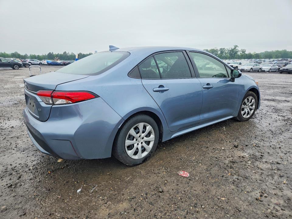 54809886 :رقم المزاد ، 5YFEPMAE3MP253795 vin ، 2021 Toyota Corolla مزاد بيع