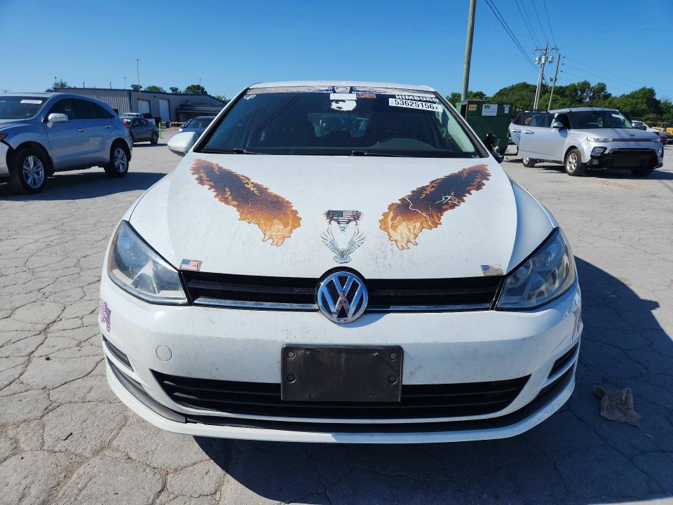 Продажа на аукционе авто 2016 Volkswagen Golf, vin: 3VW117AU9GM035247, номер лота: 53625156