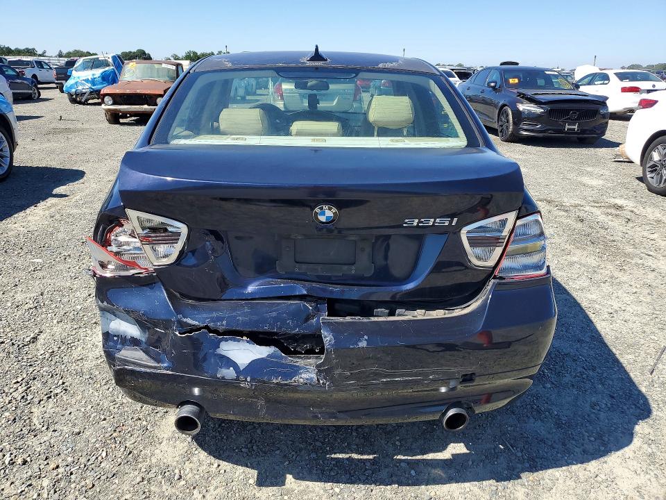53060606 :رقم المزاد ، WBAVB73527P100373 vin ، 2007 Bmw 335 مزاد بيع