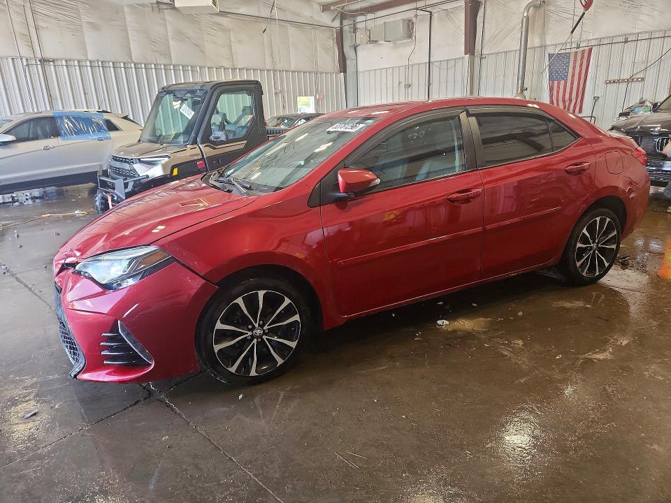 53781296 :رقم المزاد ، 2T1BURHE9JC026055 vin ، 2018 Toyota Corolla مزاد بيع