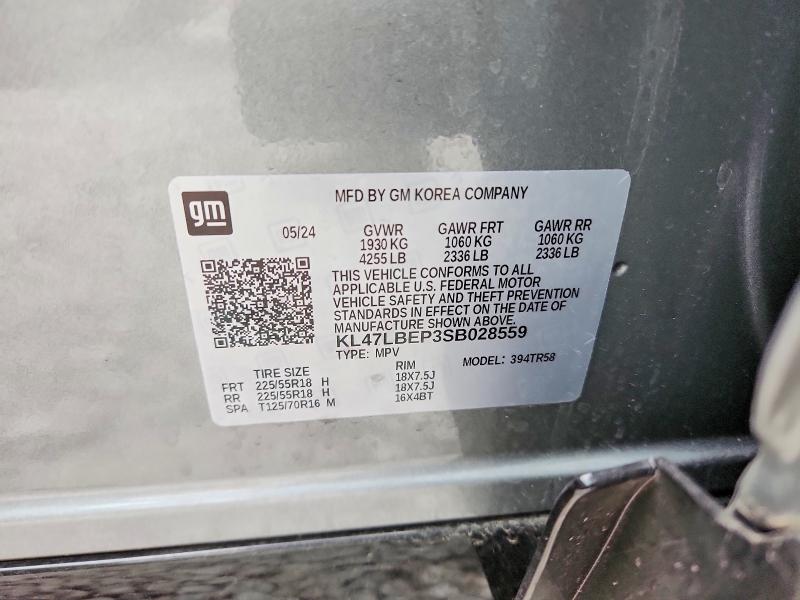 Продажа на аукционе авто 2025 Buick Envista, vin: KL47LBEP3SB028559, номер лота: 53363746