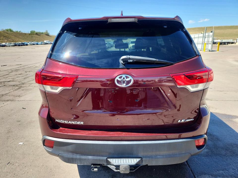 Продажа на аукционе авто 2019 Toyota Highlander, vin: 5TDBZRFH3KS746278, номер лота: 52864196