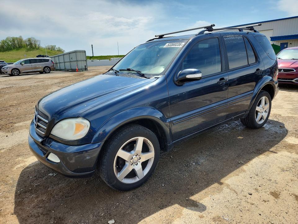 2003 Mercedes-benz Ml მანქანა იყიდება აუქციონზე, vin: 4JGAB54E83A372178, აუქციონის ნომერი: 53369336