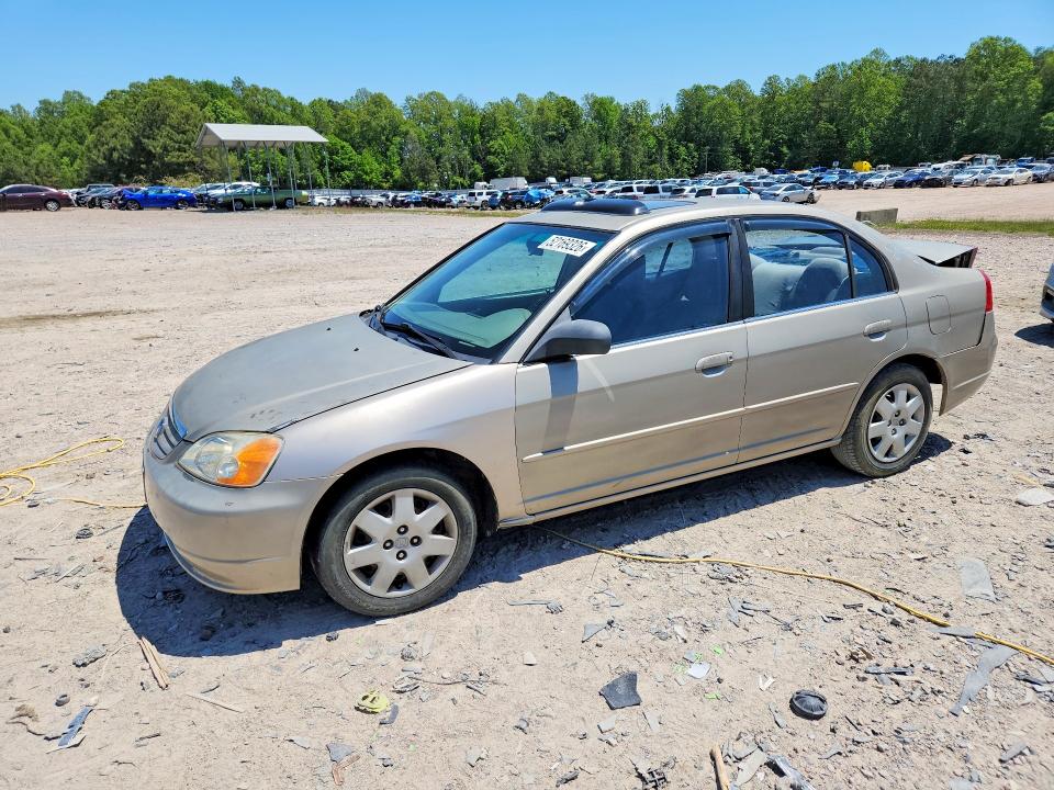 Aukcja sprzedaży 2002 Honda Civic, vin: 1HGES26752L022031, numer aukcji: 52169326