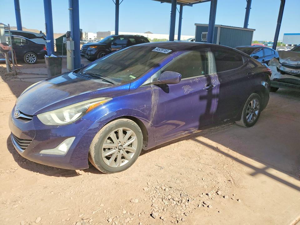 2014 Hyundai Elantra მანქანა იყიდება აუქციონზე, vin: 5NPDH4AE9EH504701, აუქციონის ნომერი: 54529746