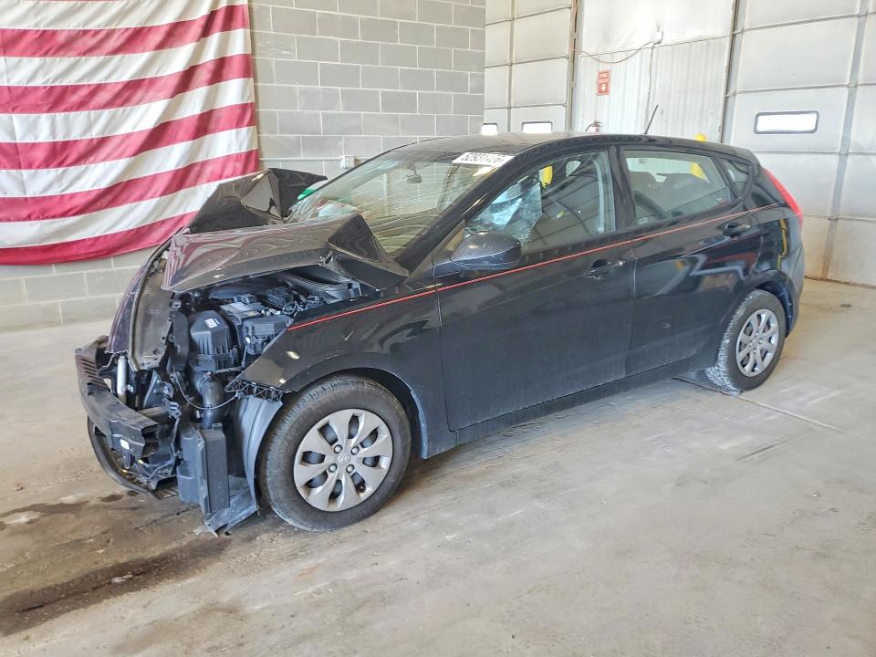 52931426 :رقم المزاد ، KMHCT5AE8HU326625 vin ، 2017 Hyundai Accent مزاد بيع