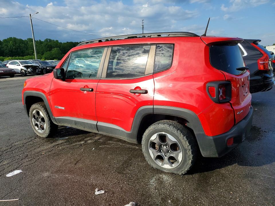 2018 Jeep Renegade მანქანა იყიდება აუქციონზე, vin: ZACCJBAH9JPH03523, აუქციონის ნომერი: 50719456