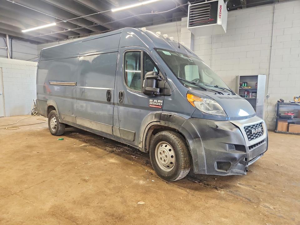 2020 Ram Promaster 3500 მანქანა იყიდება აუქციონზე, vin: 3C6URVJG5LE143836, აუქციონის ნომერი: 49409876