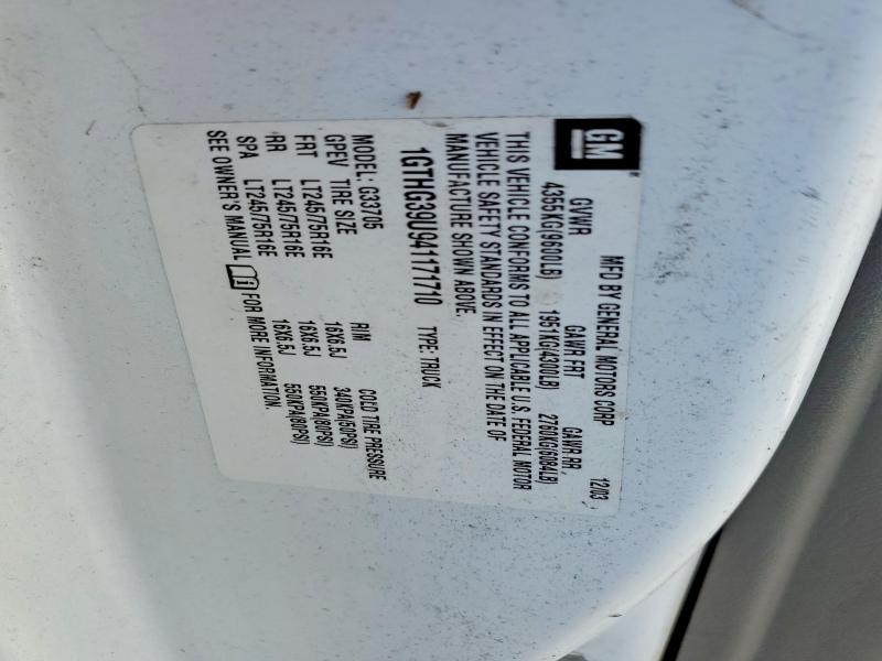 Продаж на аукціоні авто 2004 Gmc Savana, vin: 1GTHG39U941171710, номер лоту: 51961956