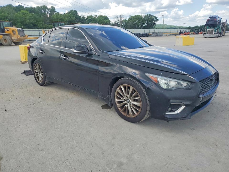 54135186 :رقم المزاد ، JN1EV7AR8KM555774 vin ، 2019 Infiniti Q50 مزاد بيع