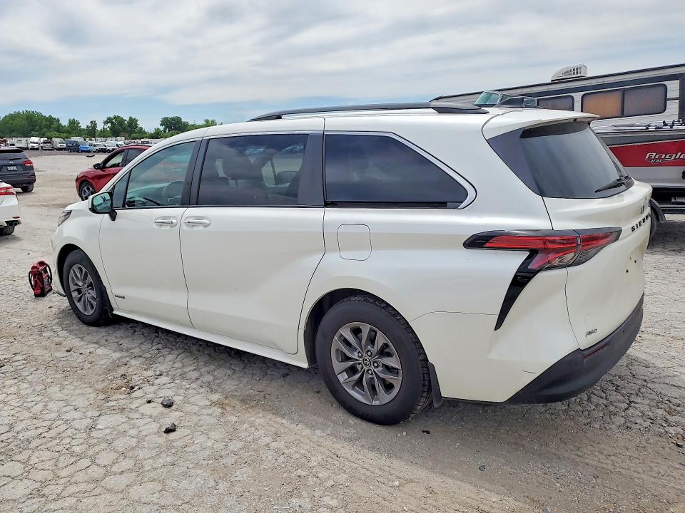 Продаж на аукціоні авто 2021 Toyota Sienna, vin: 5TDJSKFC5MS026348, номер лоту: 54429876