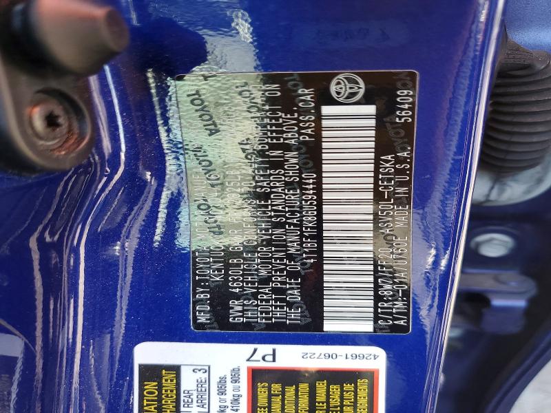 2016 Toyota Camry მანქანა იყიდება აუქციონზე, vin: 4T1BF1FK8GU594440, აუქციონის ნომერი: 52169246