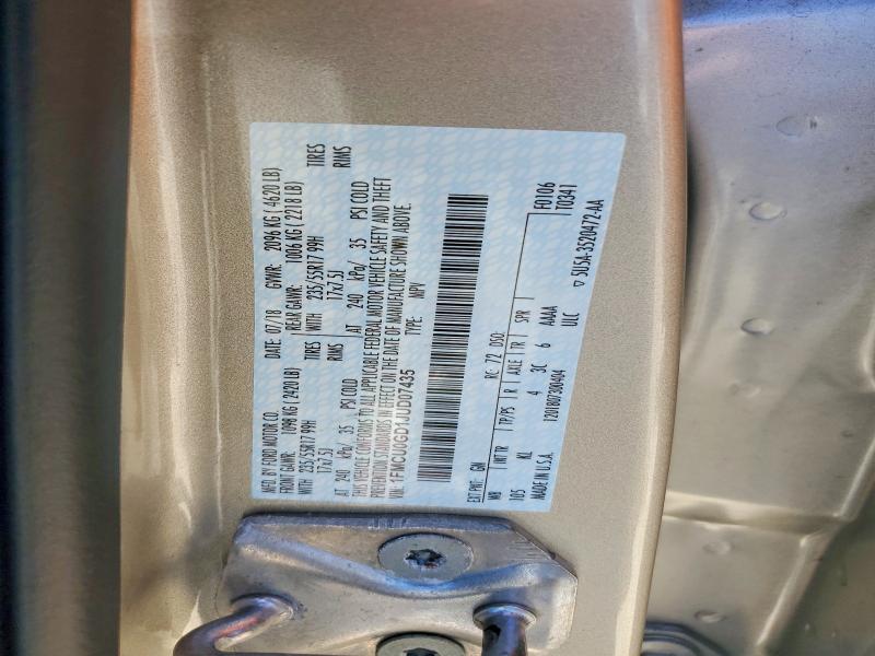 Aukcja sprzedaży 2018 Ford Escape, vin: 1FMCU0GD1JUD07435, numer aukcji: 55346466
