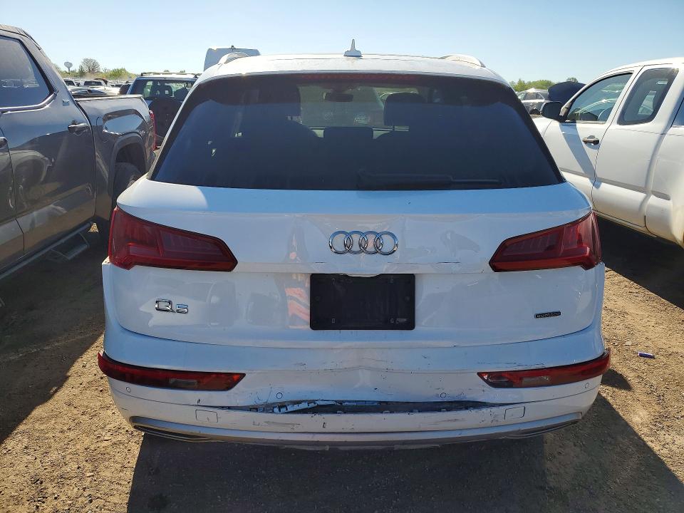 2019 Audi Q5 მანქანა იყიდება აუქციონზე, vin: WA1CNAFY5K2050735, აუქციონის ნომერი: 53271056