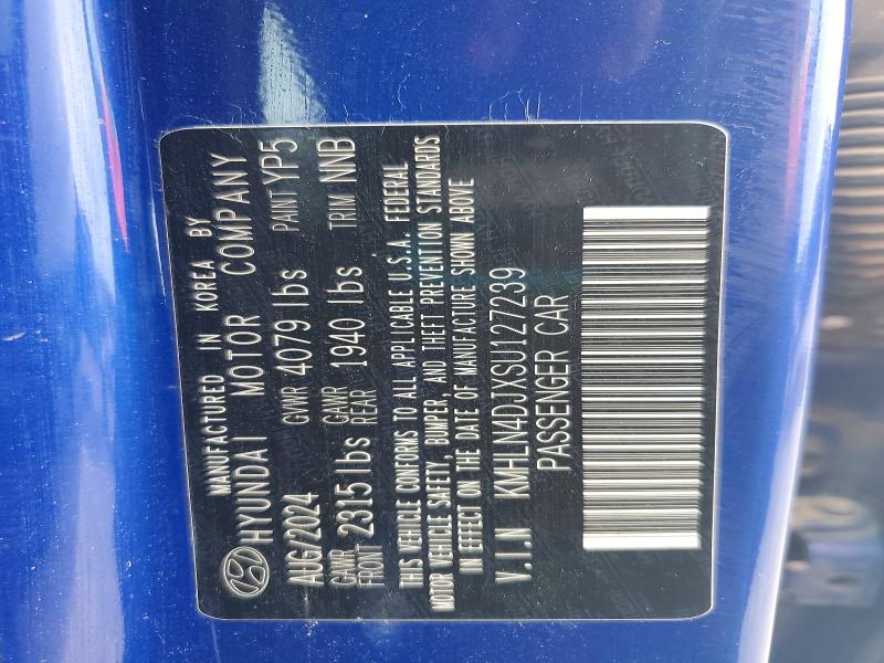 Продажа на аукционе авто 2025 Hyundai Elantra, vin: KMHLN4DJXSU127239, номер лота: 55123836