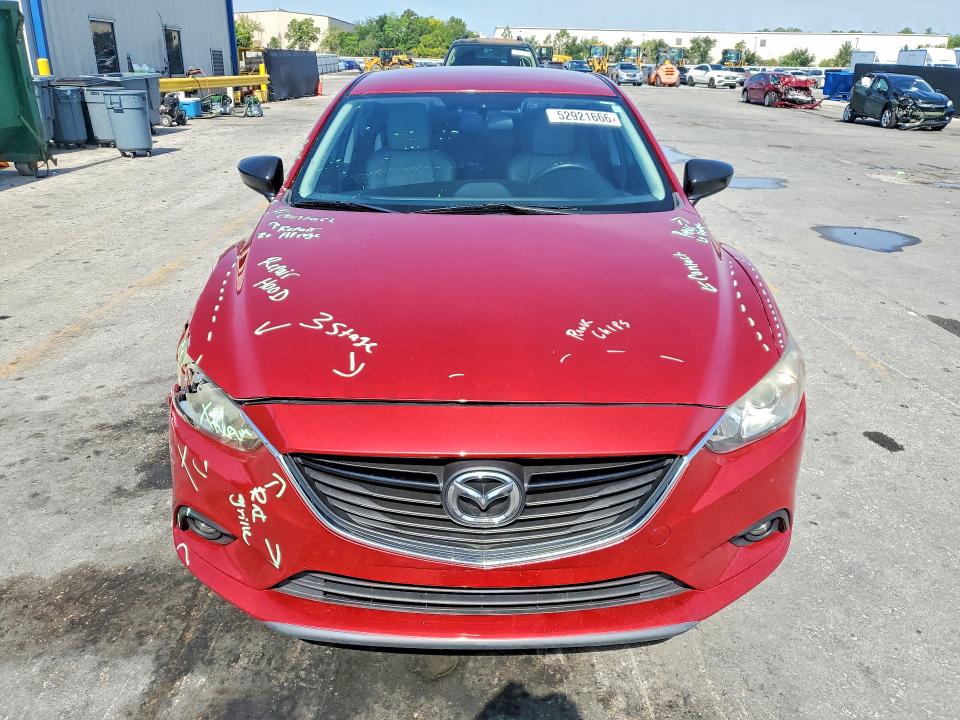 2015 Mazda 6 მანქანა იყიდება აუქციონზე, vin: JM1GJ1V56F1222289, აუქციონის ნომერი: 52921666