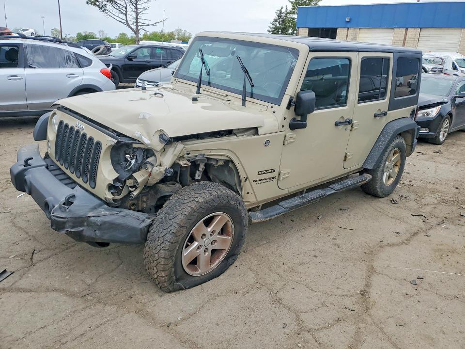 Auction sale of the 2018 Jeep Wrangler Unlimited, vin: 1C4BJWDG5JL911523, lot number: 53356686