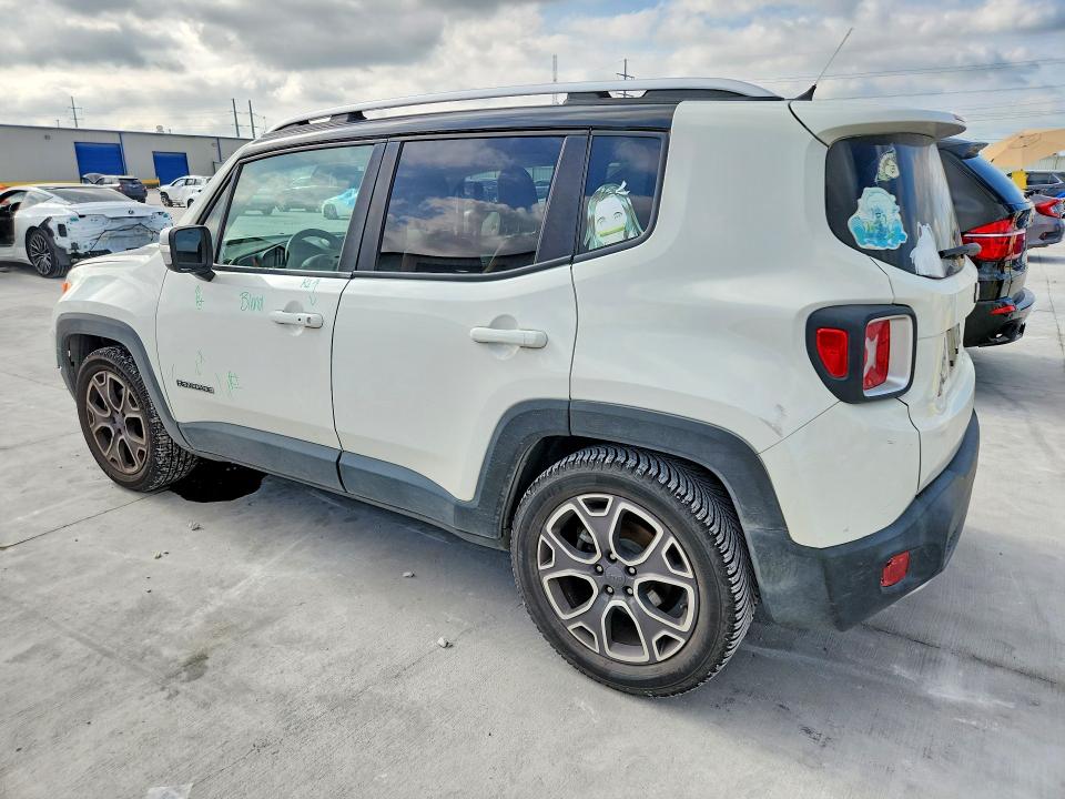 Продажа на аукционе авто 2017 Jeep Renegade, vin: ZACCJADB1HPF30298, номер лота: 53718476