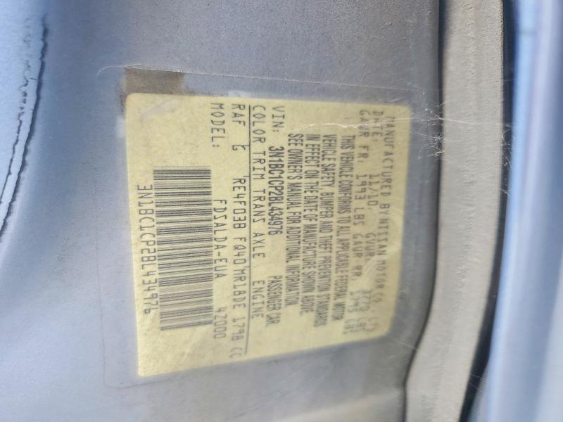 Aukcja sprzedaży 2011 Nissan Versa, vin: 3N1BC1CP2BL434976, numer aukcji: 52806806