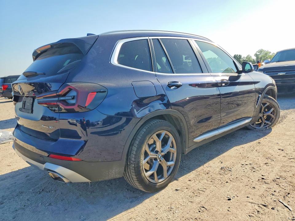 2022 Bmw X3 მანქანა იყიდება აუქციონზე, vin: 5UX43DP0XN9M21134, აუქციონის ნომერი: 53090746