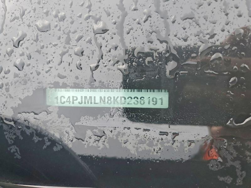 Продажа на аукционе авто 2019 Jeep Cherokee, vin: 1C4PJMLN8KD236191, номер лота: 54985206