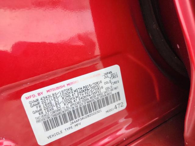 Продаж на аукціоні авто 2011 Mitsubishi Outlander Sport, vin: JA4AP3AU2BZ022321, номер лоту: 53073696
