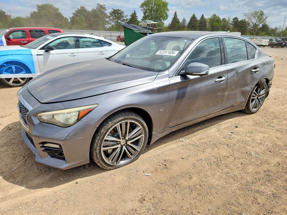 Продажа на аукционе авто 2014 Infiniti Q50, vin: JN1BV7AR2EM706907, номер лота: 52207406