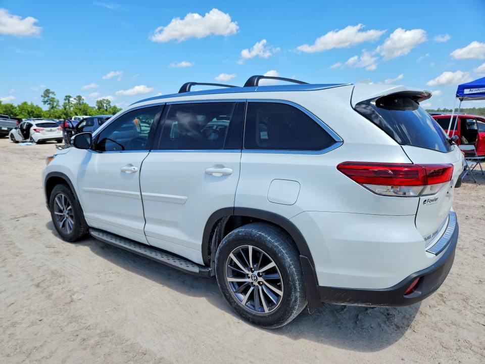 Продажа на аукционе авто 2018 Toyota Highlander, vin: 5TDKZRFH1JS549642, номер лота: 54285236