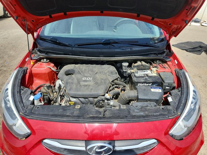2016 Hyundai Accent მანქანა იყიდება აუქციონზე, vin: KMHCT4AE9GU004519, აუქციონის ნომერი: 54130666
