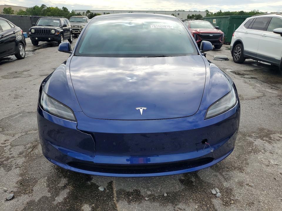 Продажа на аукционе авто 2025 Tesla Model 3, vin: 5YJ3E1EA8SF951735, номер лота: 53422816