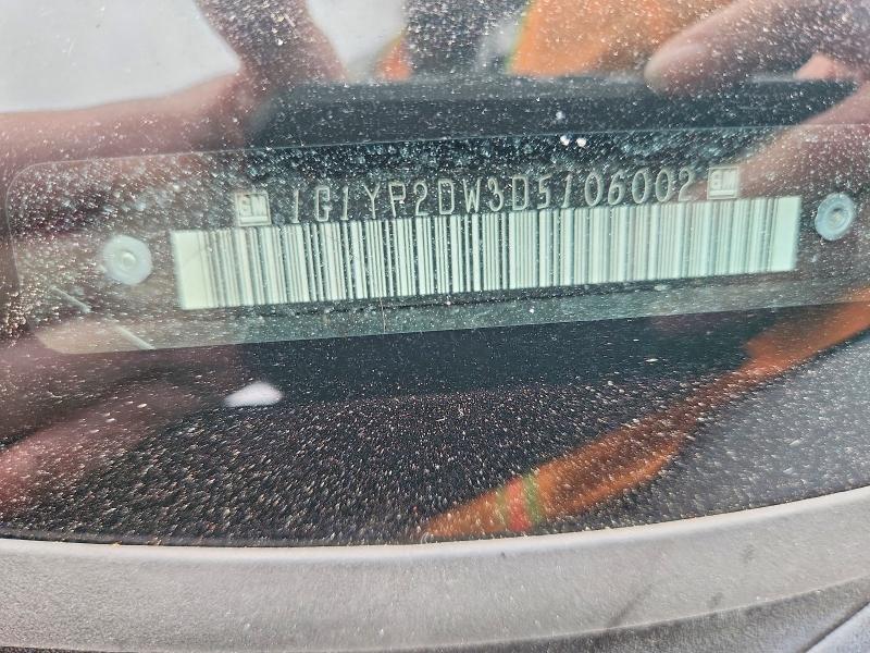 2013 Chevrolet Corvette მანქანა იყიდება აუქციონზე, vin: 1G1YP2DW3D5106002, აუქციონის ნომერი: 52598696