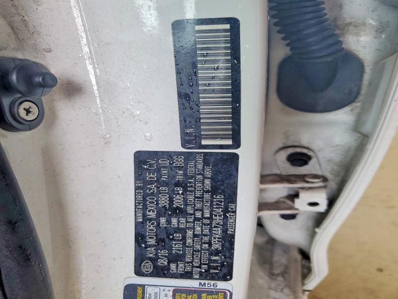 55039126 :رقم المزاد ، 3KPFK4A73HE041216 vin ، 2017 Kia Forte مزاد بيع