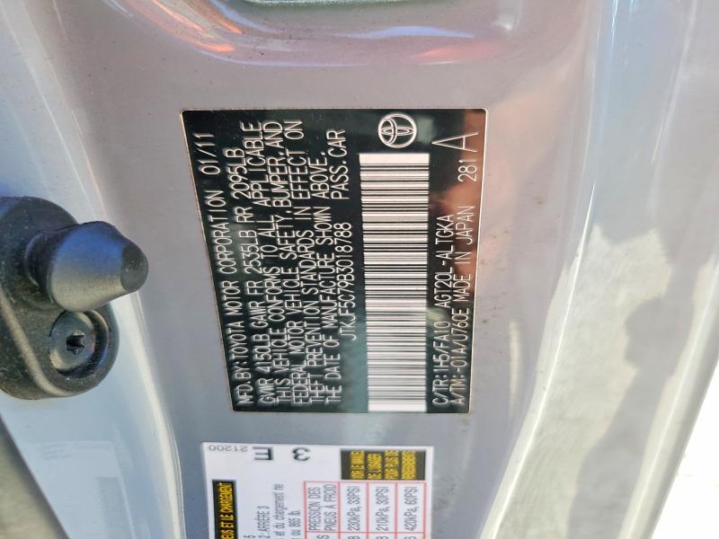 Продаж на аукціоні авто 2011 Scion Tc, vin: JTKJF5C79B3018788, номер лоту: 54983496