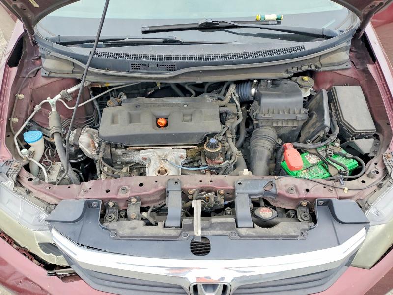 Aukcja sprzedaży 2012 Honda Civic, vin: 19XFB2F5XCE031562, numer aukcji: 54729486
