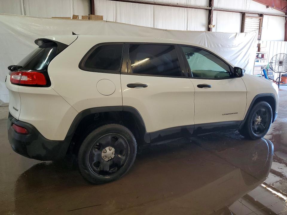 2016 Jeep Cherokee მანქანა იყიდება აუქციონზე, vin: 1C4PJLAB7GW297143, აუქციონის ნომერი: 53474236